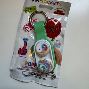 PopSocket Multicolor Fidget Keychain